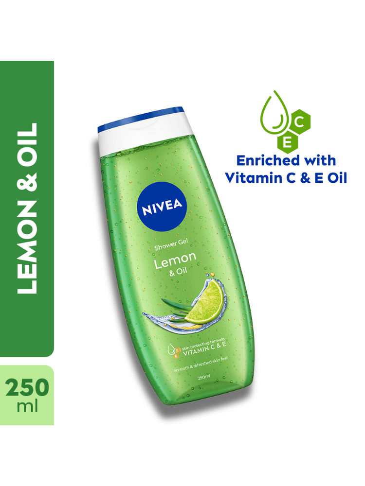 NIVEA Body Wash, Lemon & Oil Shower Gel, Pampering Care & Refreshing Scent of Lemon-picture-38