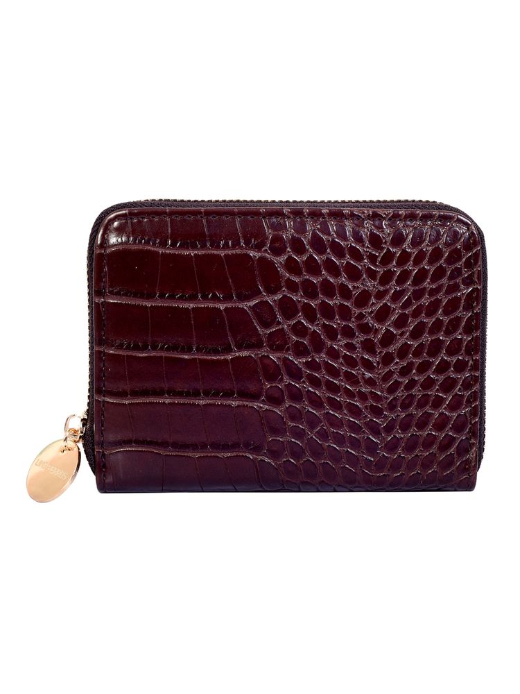 Lino Perros Women's Brown Synthetic Leather Wallet