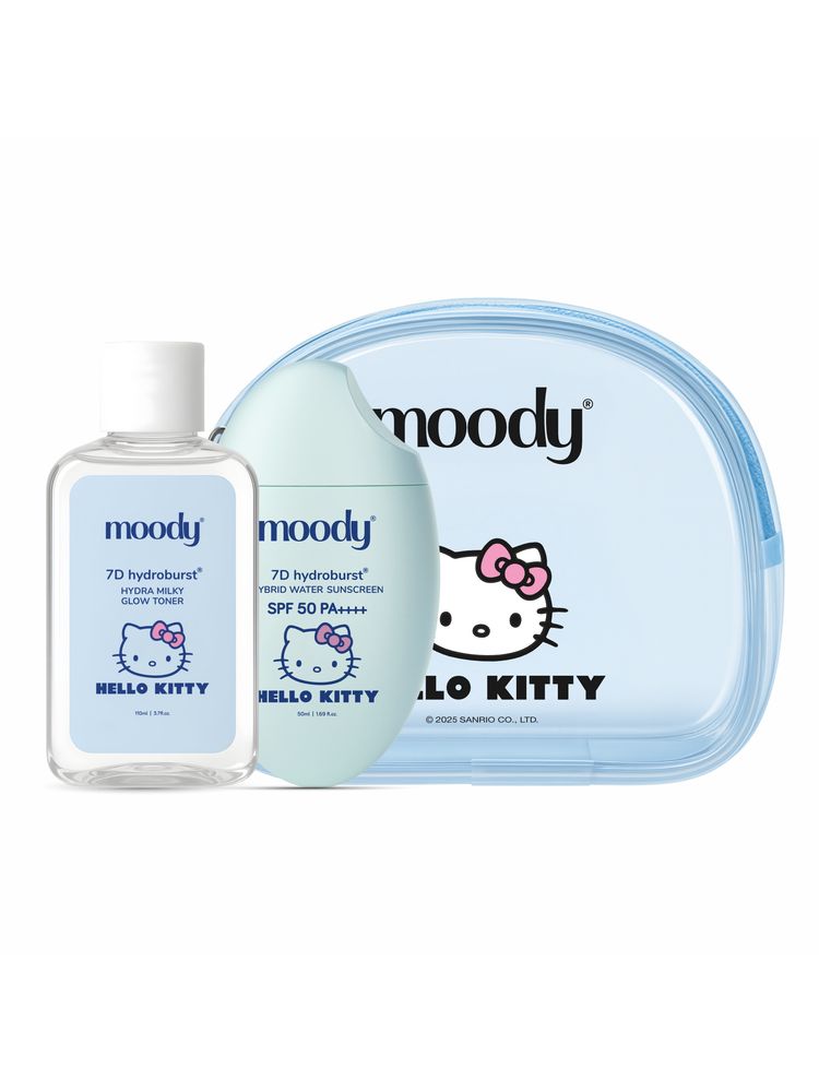 Moody The Hello Kitty Limited Edition Pouch For Daily Hydration & Sun Protection
