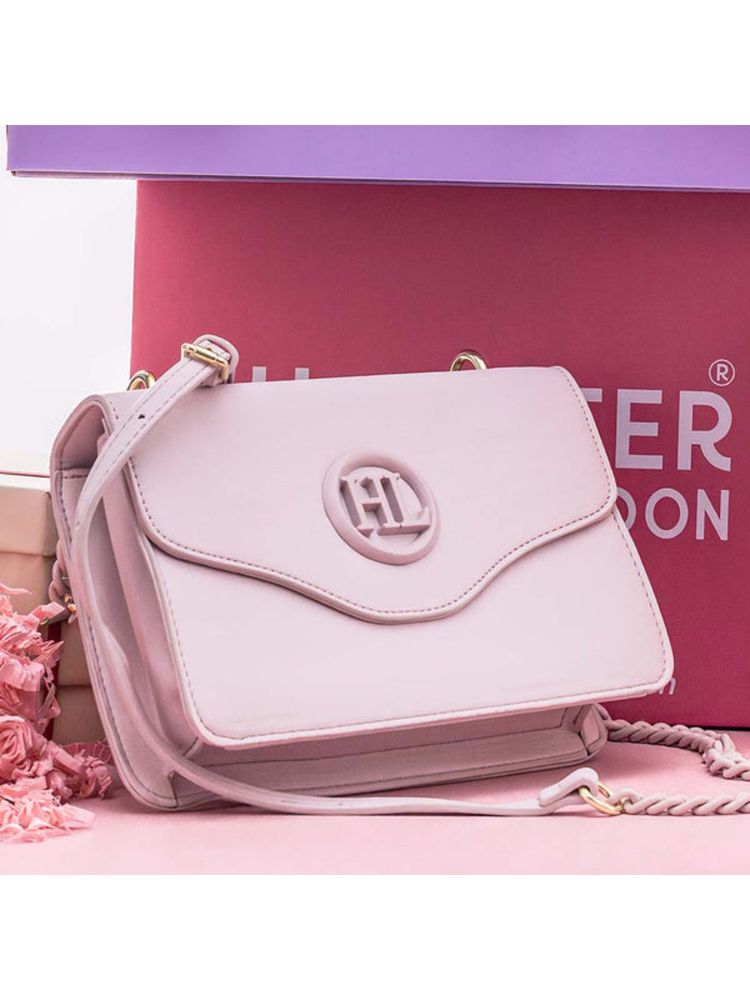 Hamster London Pastel Promise Sling Bag- Pink (M)-picture-17