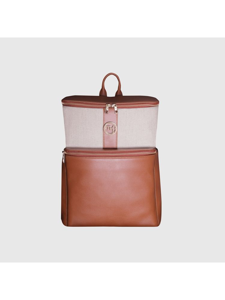 THE HOLISTIK Unisex Abby Top Loader Backpack -Tan-picture-14