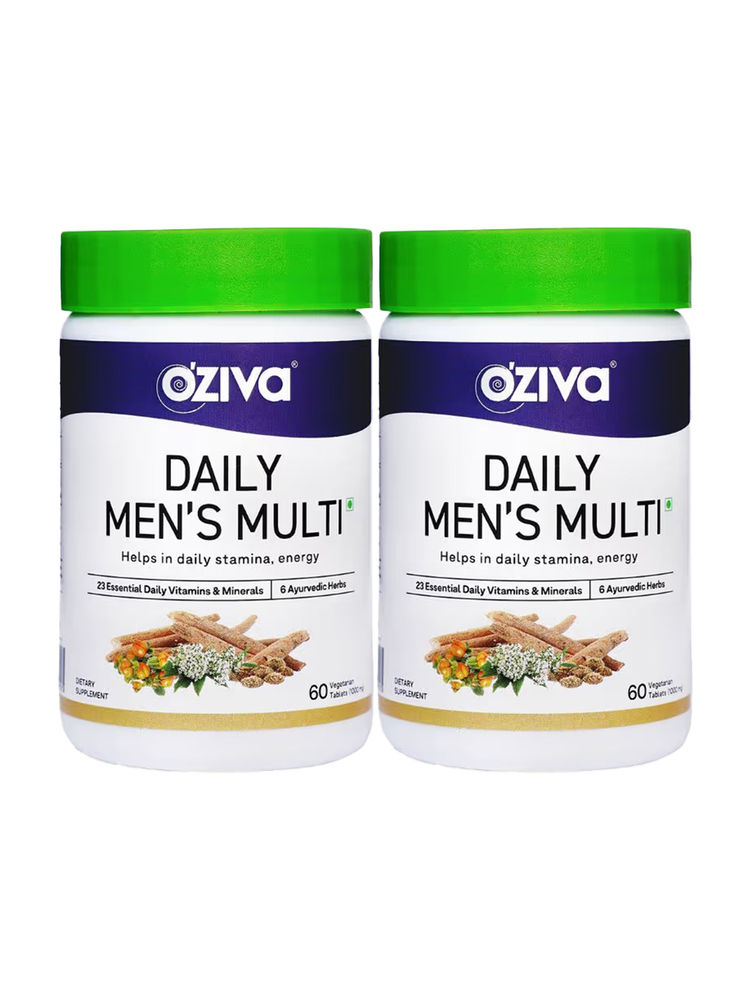 Oziva Plant Based Multivitamins for Men 35+ for Heart & Muscle Health, Stamina & Performance-picture-13