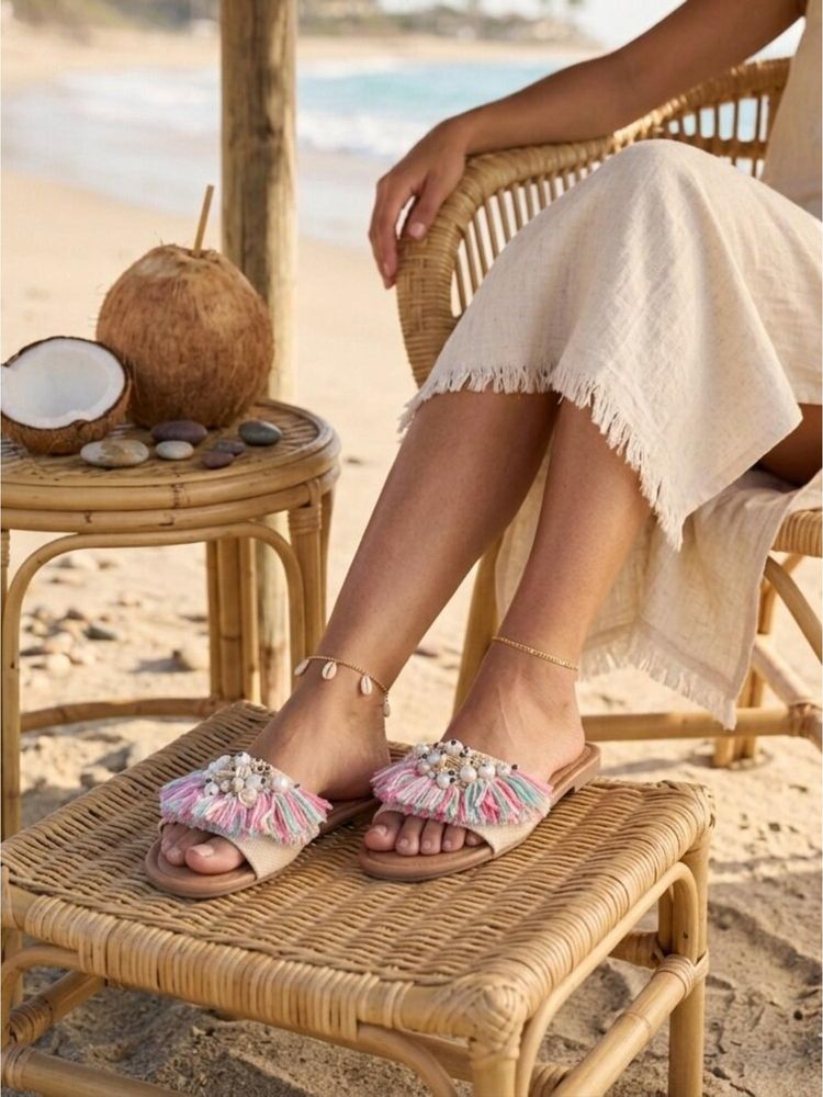 Sandal Stories Boho Beach Breeze Flats-picture-13