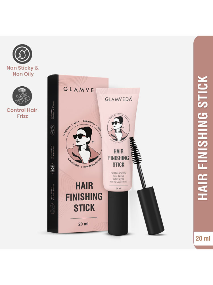 Glamveda Hair Finishing Stick - Frizz Control & Baby Hair Styler For 24-Hour Hold