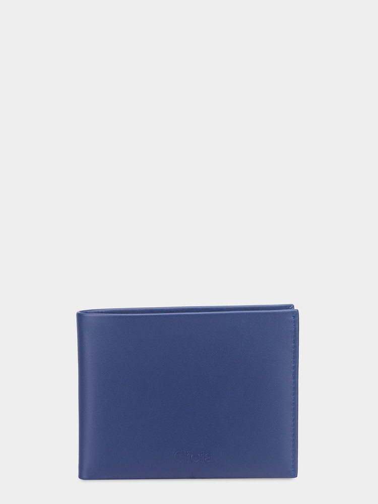 Gioia Men Blue Bifold Wallet with Id Insert-picture-41