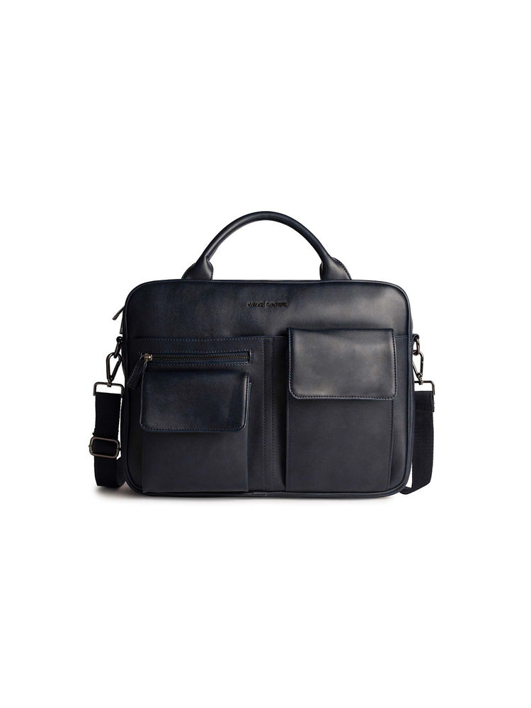 Gauge Machine 16 Navy Blue Laptop Bag