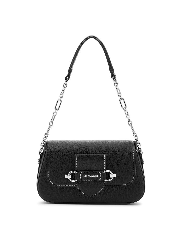 MIRAGGIO Black Cece Shoulder Bag-picture-28
