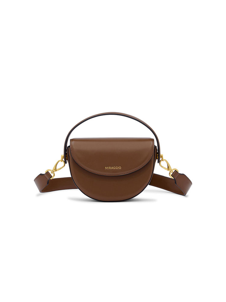 MIRAGGIO Brown Lee Cross Body Bag-picture-13