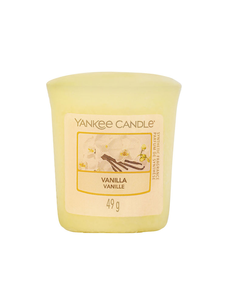 Yankee Candle Vanilla Scented Votive Candle 46G With Up to 15 Hours Of Burn Time-image-26
