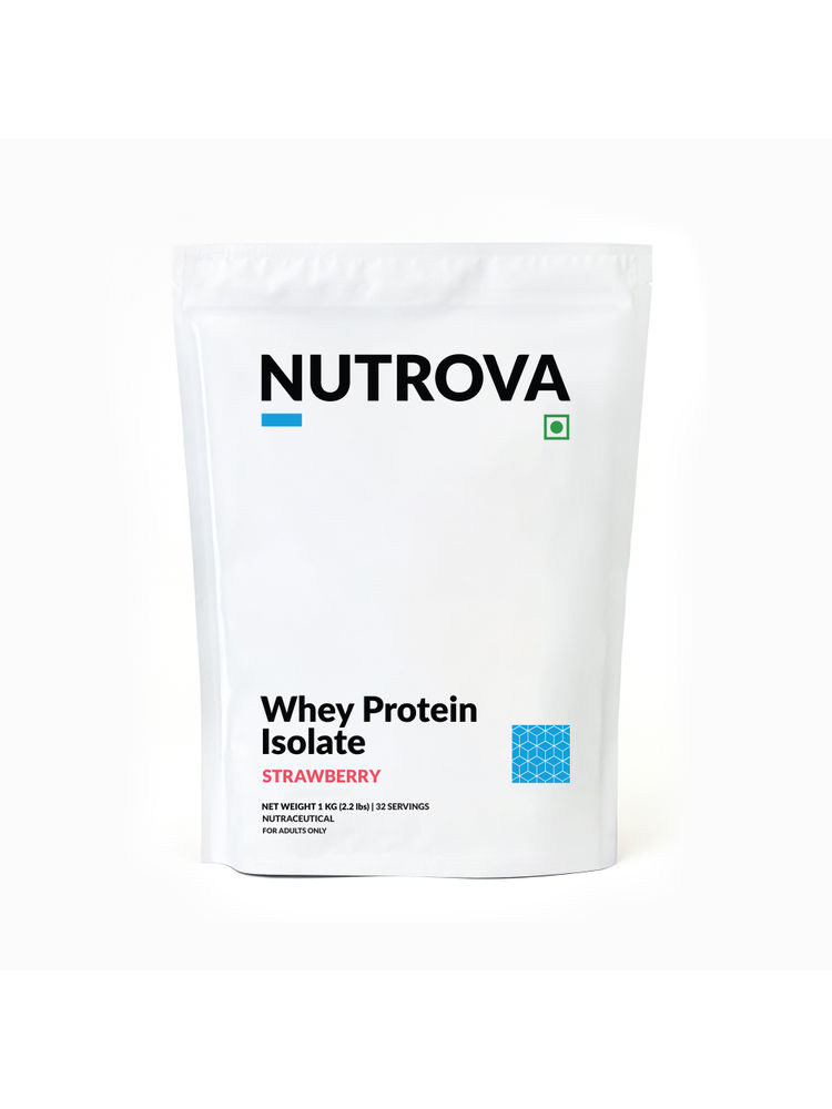 Nutrova Whey Protein Isolate - Strawberry-picture-15