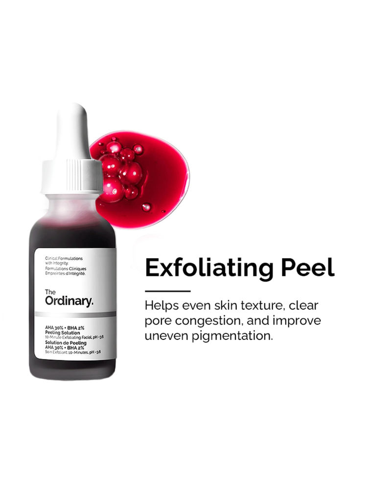 The Ordinary AHA 30% + BHA 2% Peeling Solution