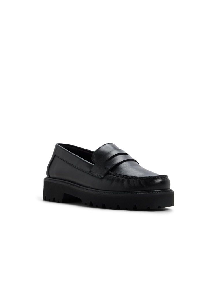 Aldo MARGUENAT Women's Black Loafers-picture-47