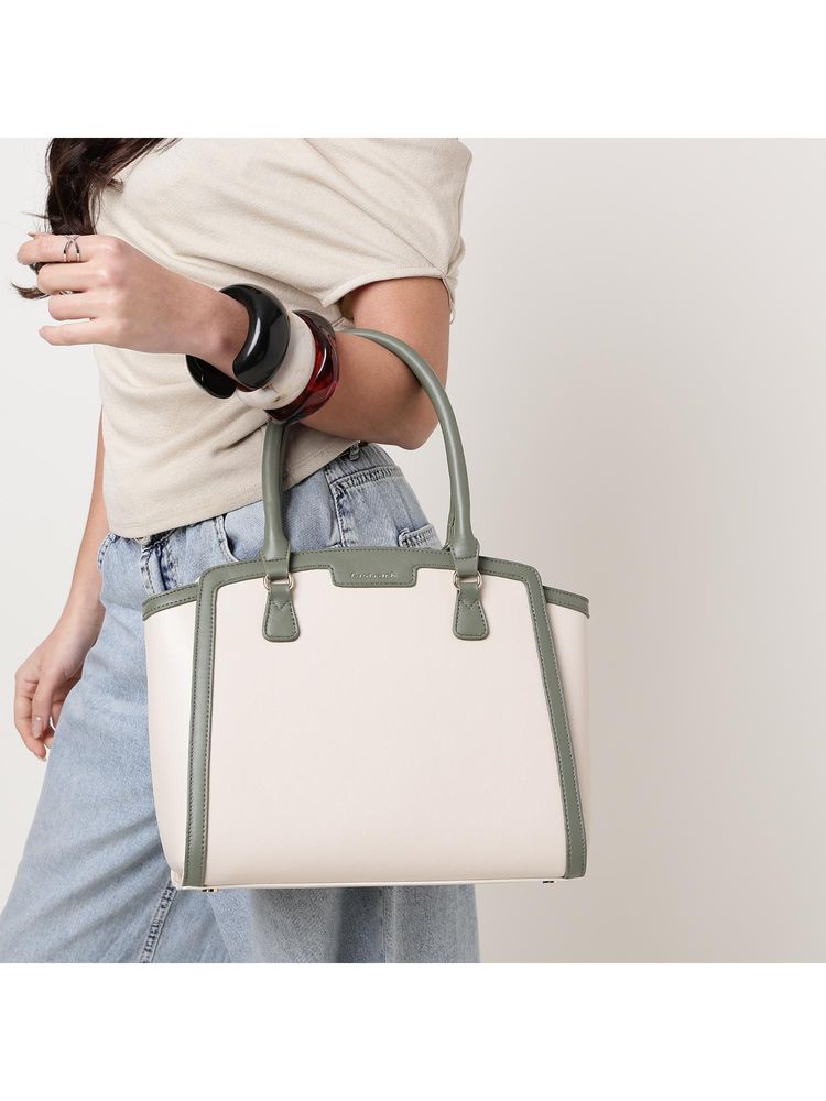 Fastrack White Core Satchel Bag With Detachable Strap-image-41