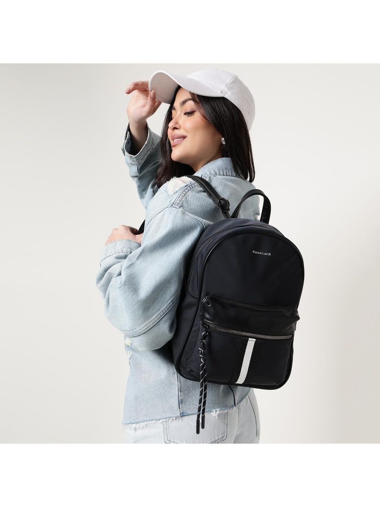 fastrack accessories Fastrack Nylon Nova Backpack - Black-picture-13