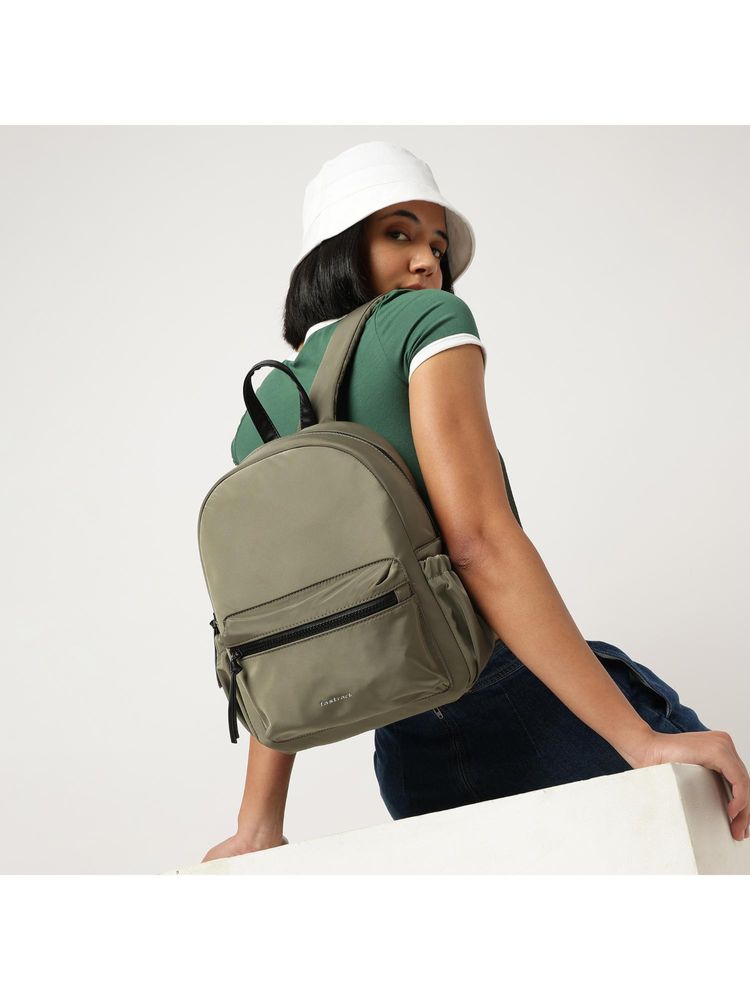 fastrack watches Fastrack Women Snap Backpack - Olive-picture-24