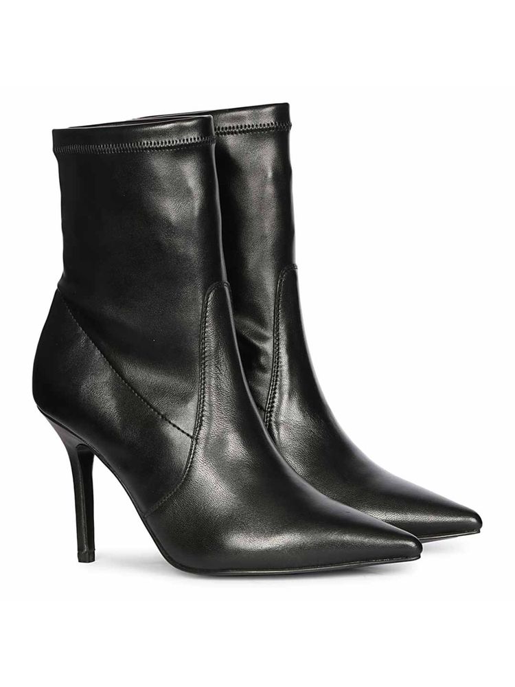 Saint G Jaime Stretch Napa Leather Stiletto Heel Ankle Casual Boots-picture-19