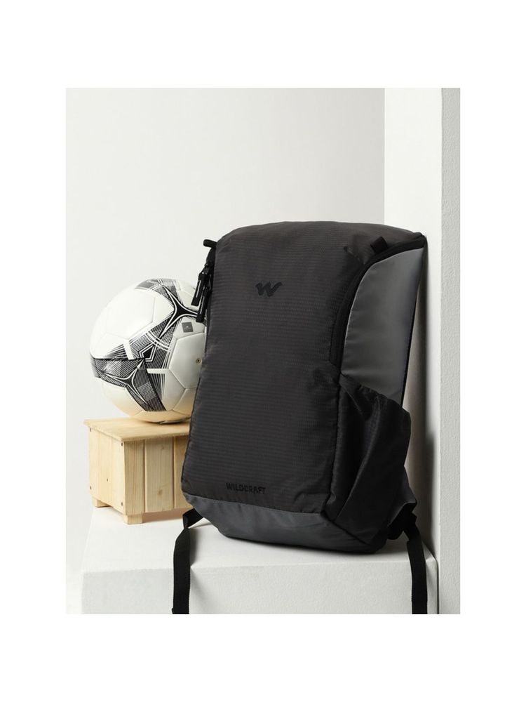 Wildcraft Unisex Black Hype Backpack (M)-picture-26