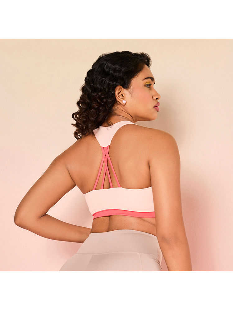 Lola and Mae Varsity Edit Sports Bra - P.Nude LMB1041-picture-27