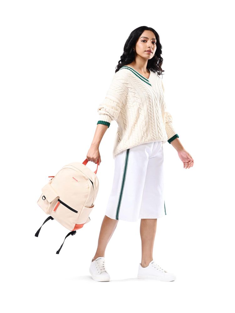 fastrack accessories Fastrack Off White Vibe pack Laptop Backpack-picture-15