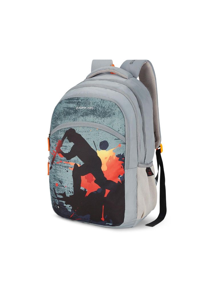Nasher Miles Grey Cricket Backpack-picture-24
