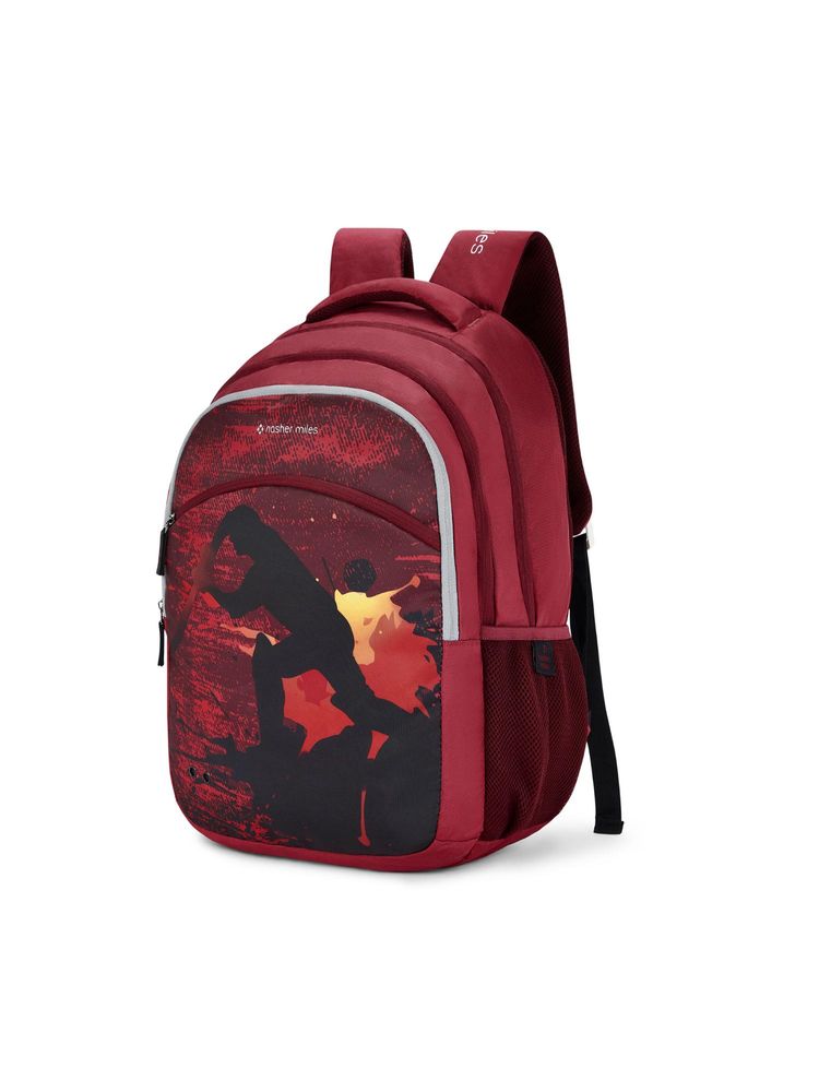 Nasher Miles Red Cricket Backpack-picture-14