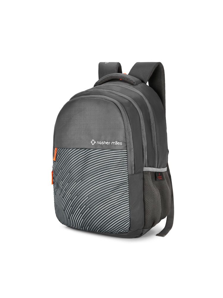 Nasher Miles Grey Wave Backpack-image-0