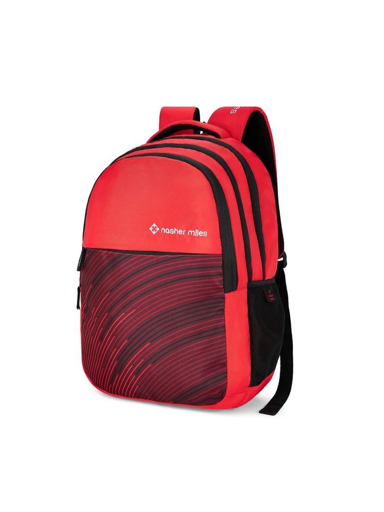 Nasher Miles Red Wave Backpack-picture-23