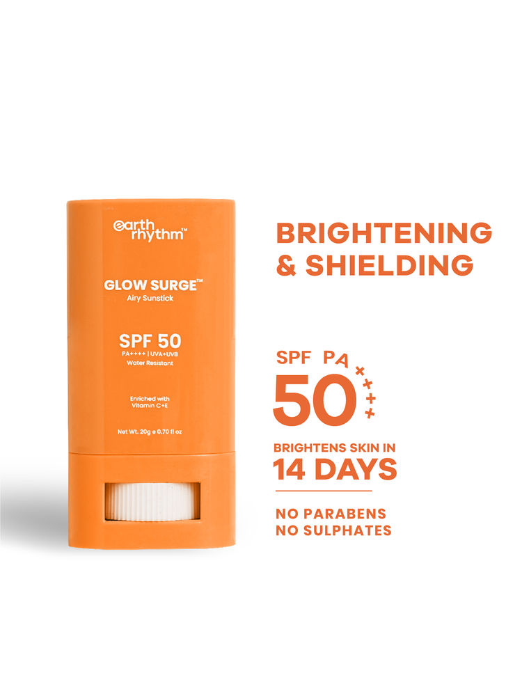 Earth Rhythm Glow Surge Brightening Sunstick SPF 50 PA ++++ Vitamin C & E, No white cast-picture-28