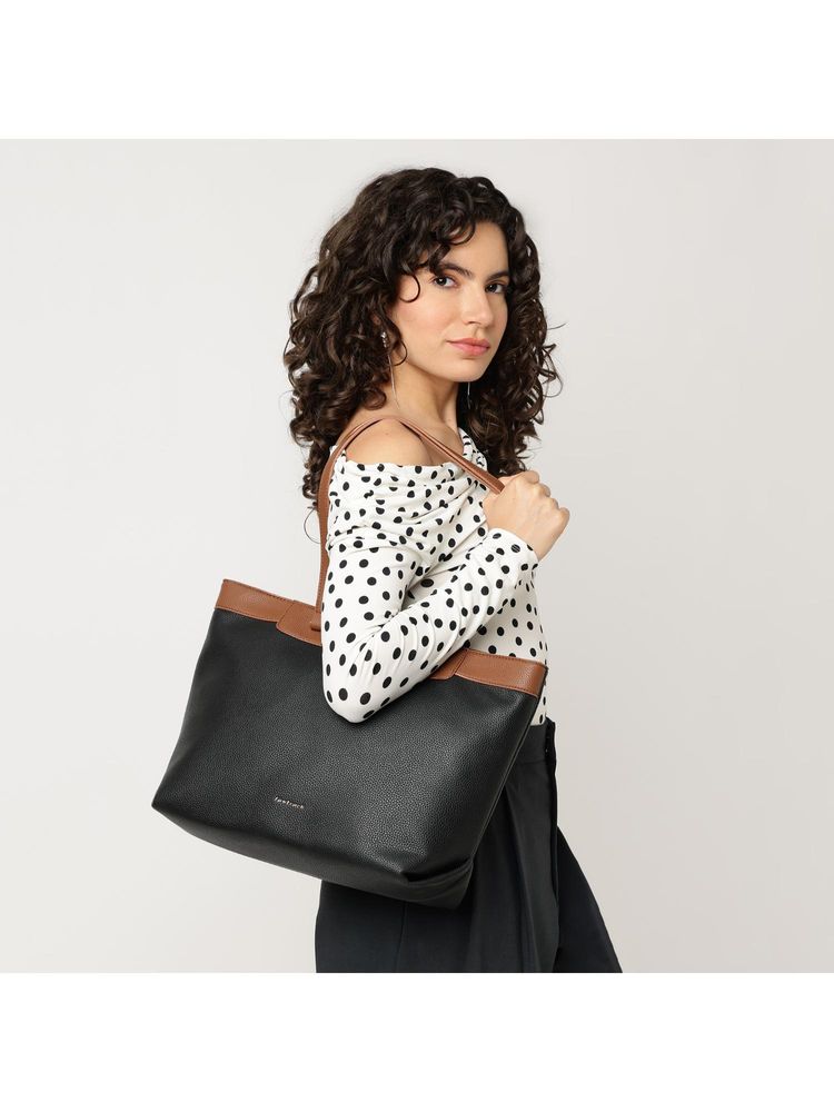 fastrack accessories Fastrack Twilight Tan Laptop Tote Bag-picture-18