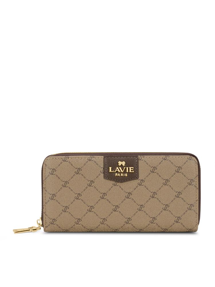 Lavie Paris Women Mono Alfie Wallet - Latte (L)-picture-19