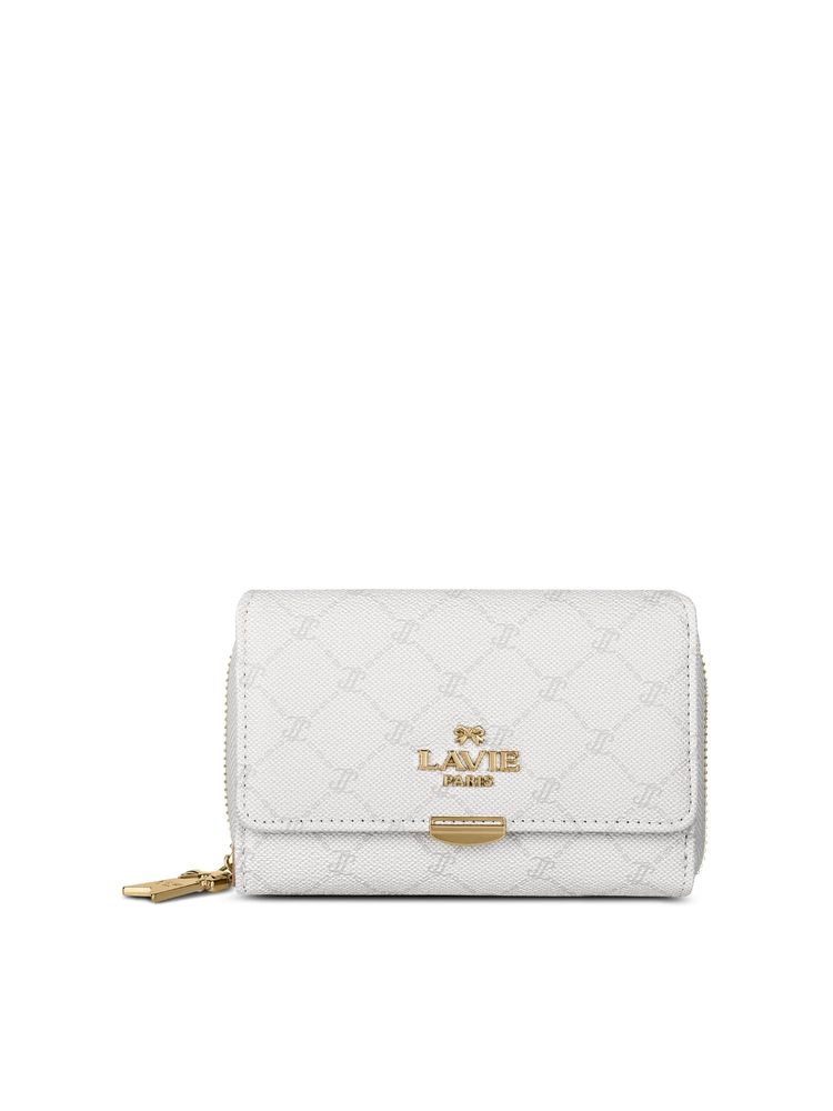 Lavie Paris Women Mono Neomee Trifold Wallet - Ivory (M)-picture-25