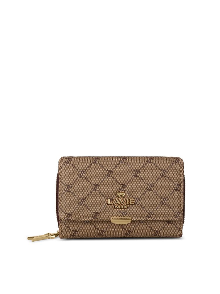 Lavie Paris Women Mono Neomee Trifold Wallet - Latte (M)-picture-22
