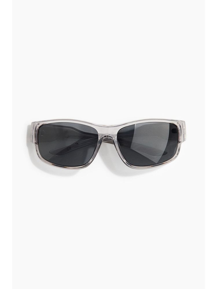 H&M Men Grey Rectangular Sunglasses-picture-10