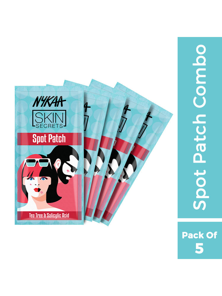 Nykaa Tea Tree & Salicylic Acid Spot Patch for Pimple Care - Pack Of 5