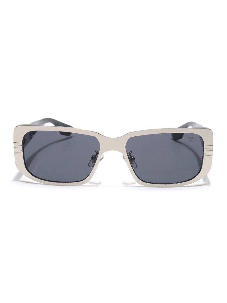 Voyage Unisex Grey Lens with Silver Frame Rectangle Sunglasses (MG6897) (52)-image-37