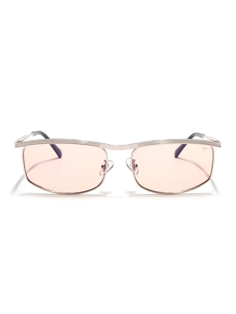 Voyage Unisex Light Pink Lens with Golden Frame Rectangle Sunglasses (MG6905) (51)-image-40