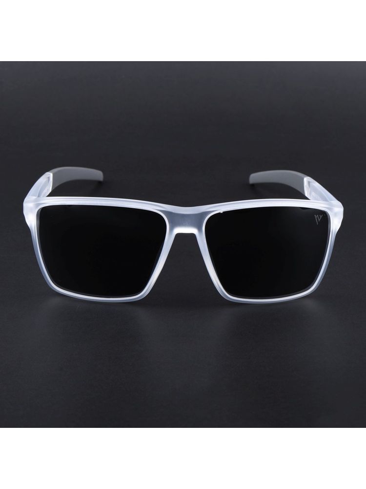 Voyage Unisex Black Lens with Transparent Frame Wayfarer Polarized Sunglasses (PMG6752) (57)-picture-34
