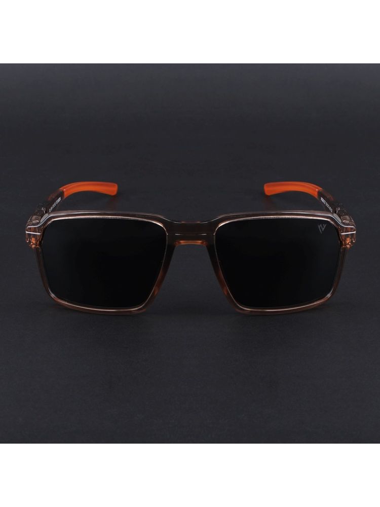 Voyage Unisex Black Lens with Brown Frame Wayfarer Polarized Sunglasses (PMG6775) (57)-picture-29