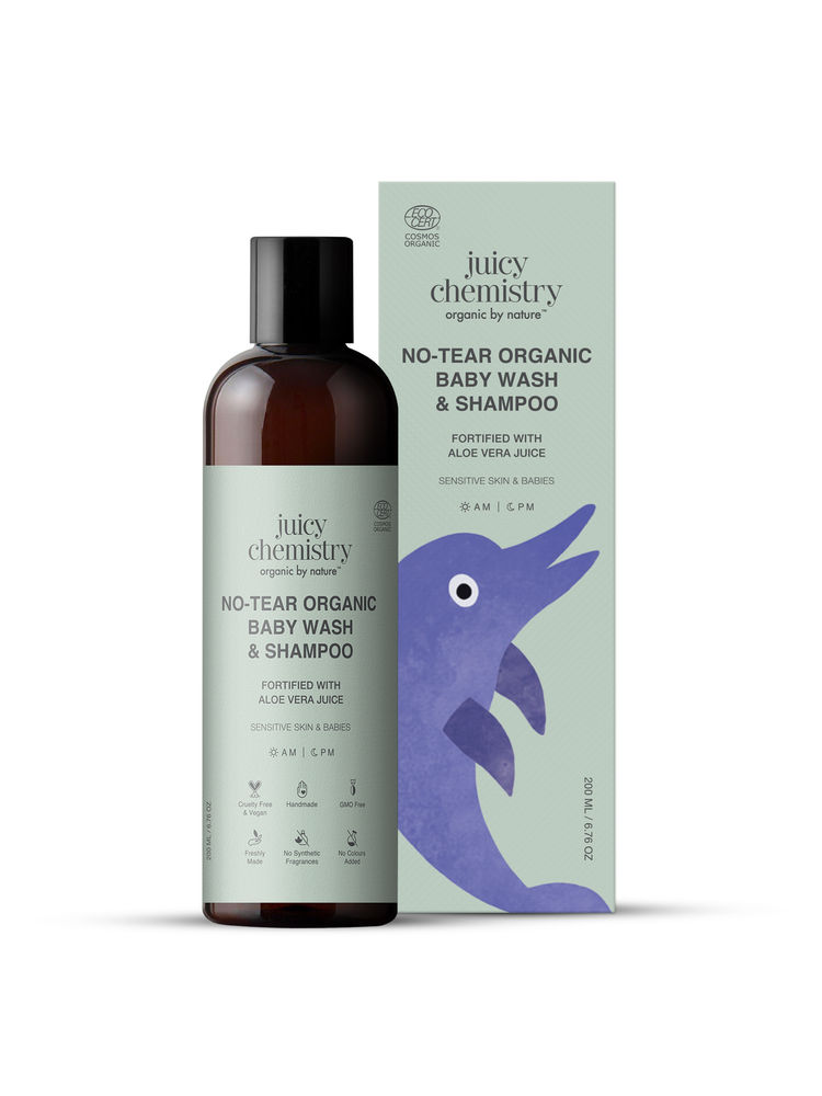 Juicy Chemistry No-Tear Organic Baby Wash & Shampoo-image-1