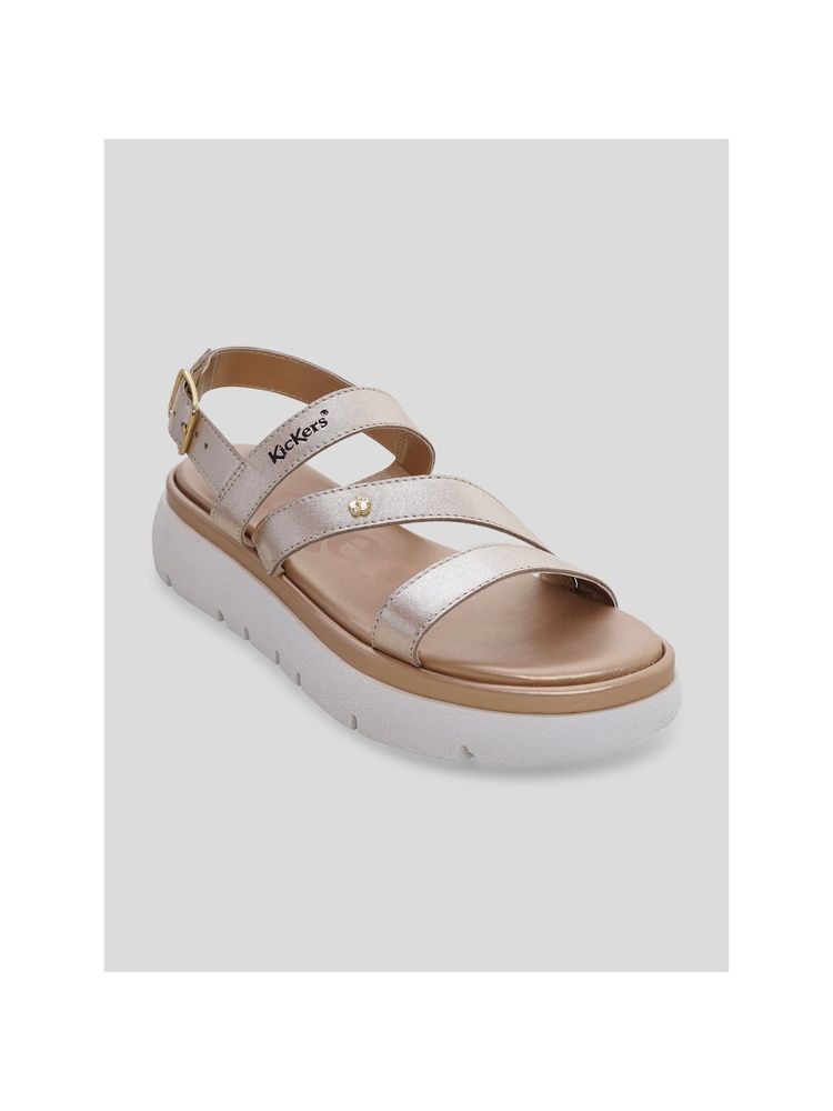 Kickers KICK STRAP Gold Women Sandals-picture-10
