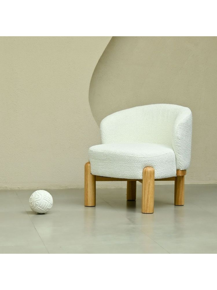 Muun Home Eloise Chenille Chair - White-image-29