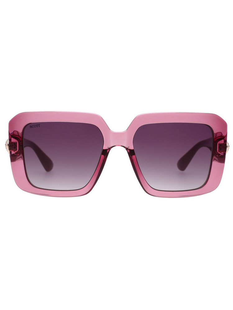Scott Sunglasses Womens Purple Lens Pink Square Uv Protection Sunglasses-3123 Natalia C2 (52)-image-38