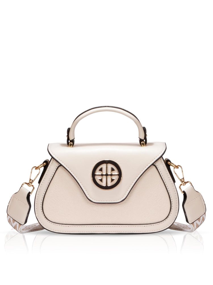 LUVOKSI White Textured Sling Bag (Medium)-picture-19