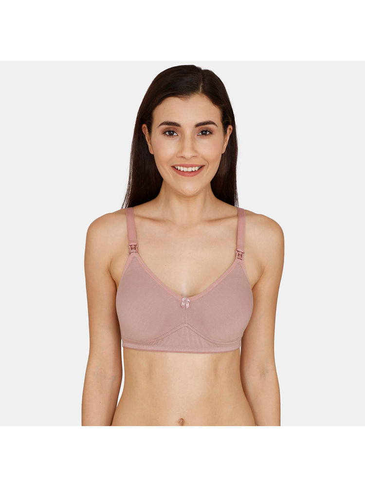 Nejo Feeding Bra Non Padded With Removable Pads - Pink-picture-14