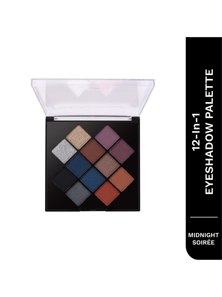 Pilgrim Eyeshadow Fiesta Queen 12-In-1 Highly Pigmented Shades-picture-14