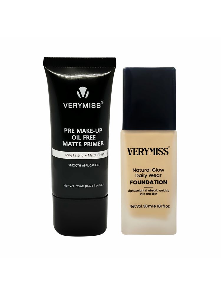 Verymiss Foundation + Oil Free Primer Fair Tone (VMFD06-01, VMPR02)-picture-26