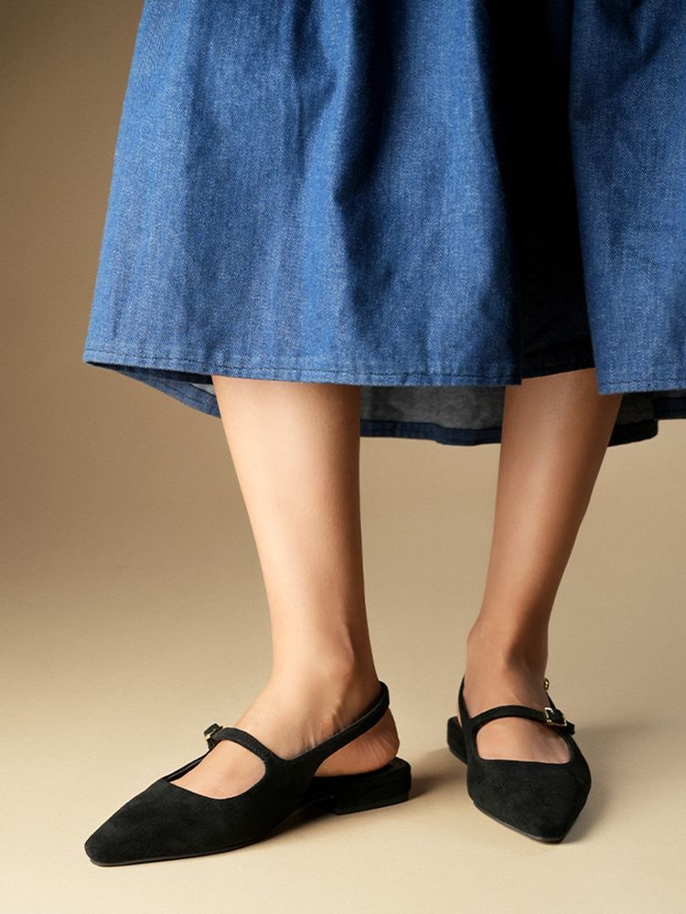 Theater Women Blanchett Black Sandals-image-26