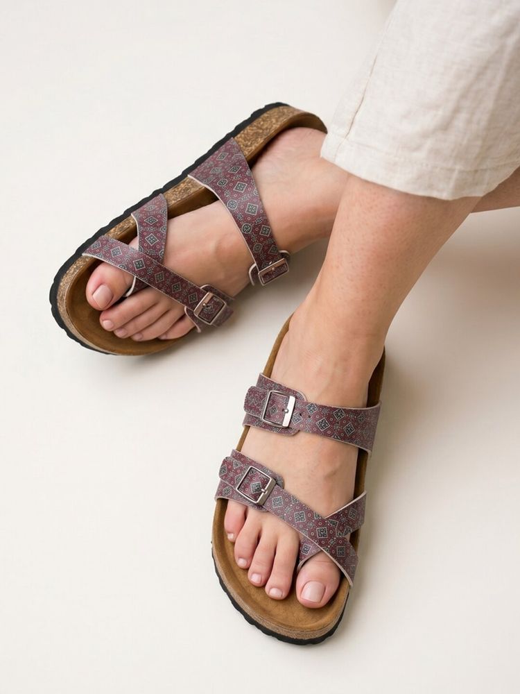 LYDC LONDON Women Multi-Color Sandals-picture-26