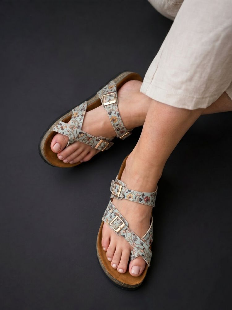 LYDC LONDON Women Multi-Color Sandals-picture-15