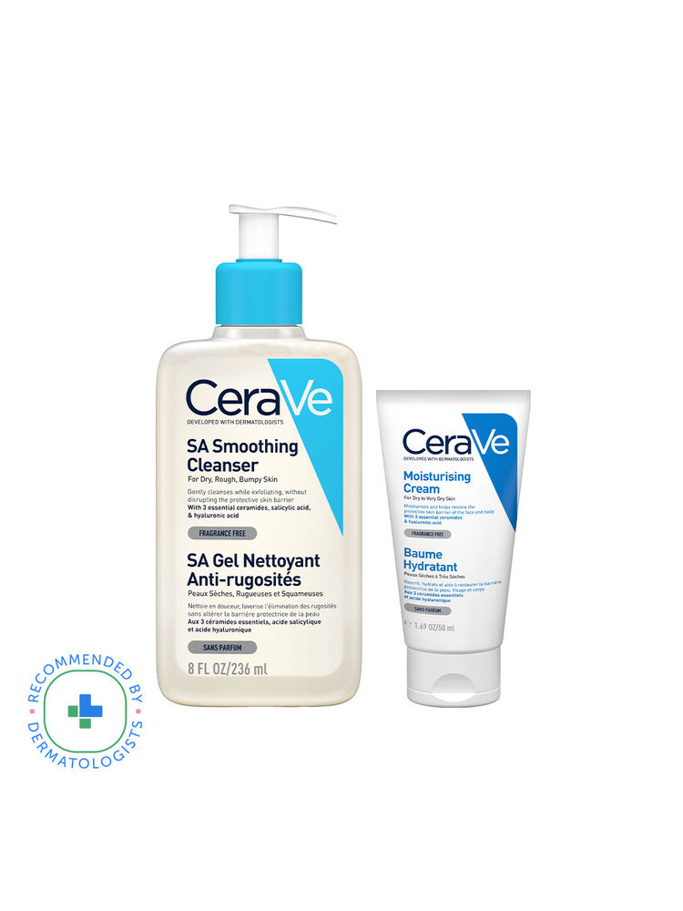 CeraVe Salicylic Acid Face Wash & Barrier Repair Moisturizing Cream for Dry Skin - Pack of 2-picture-13